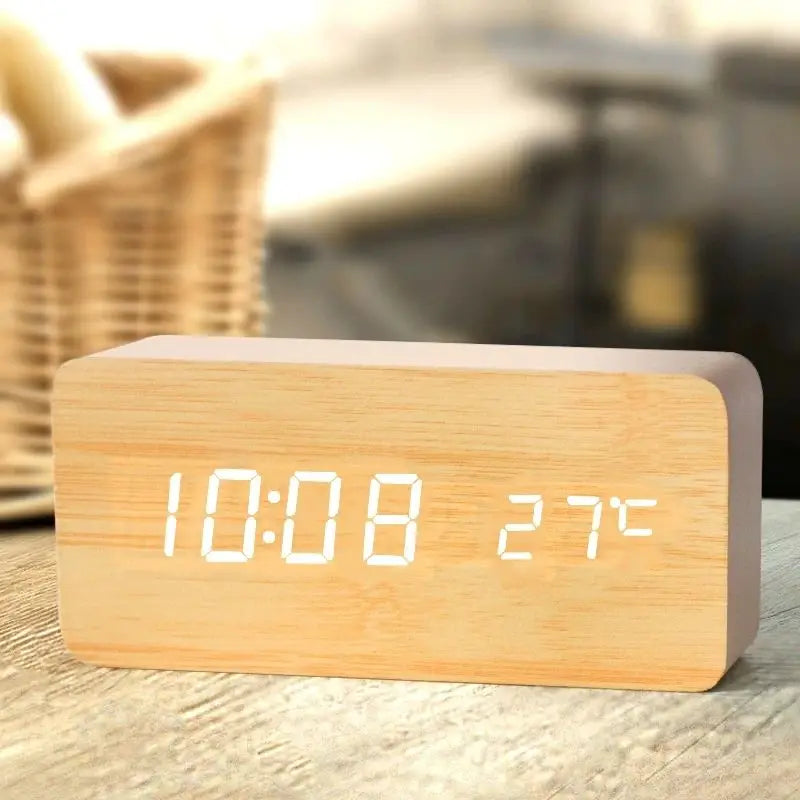 ZenWood™ Digital Clock