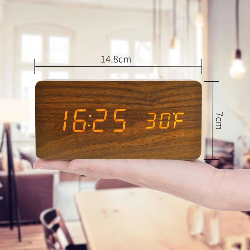 ZenWood™ Digital Clock