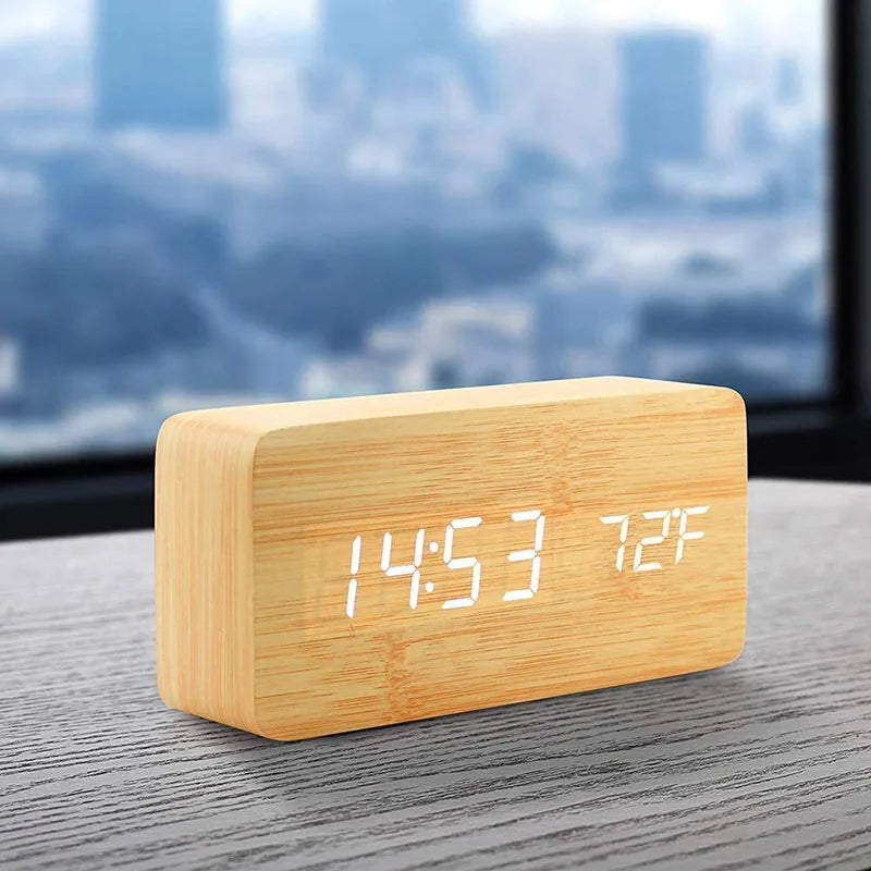 ZenWood™ Digital Clock