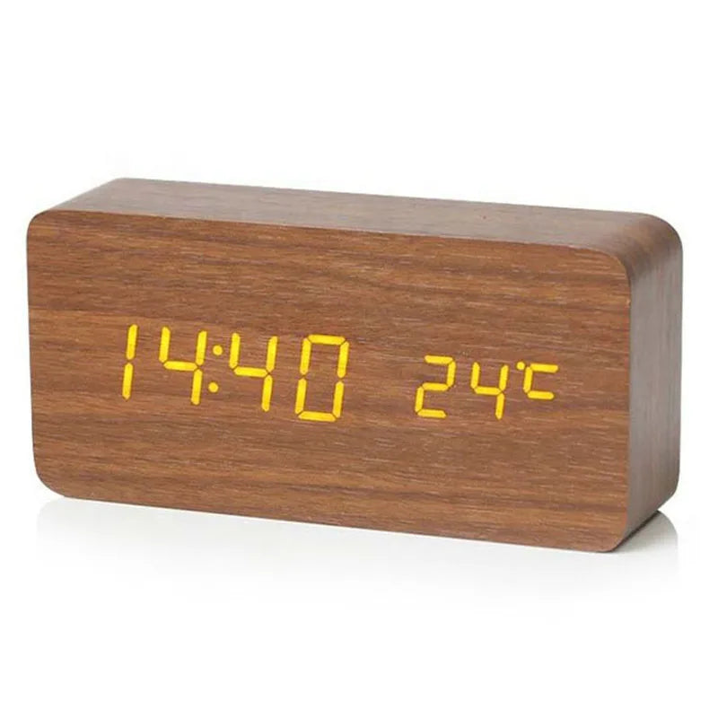 ZenWood™ Digital Clock