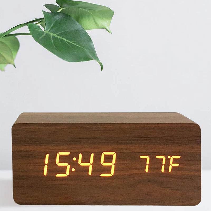 ZenWood™ Digital Clock