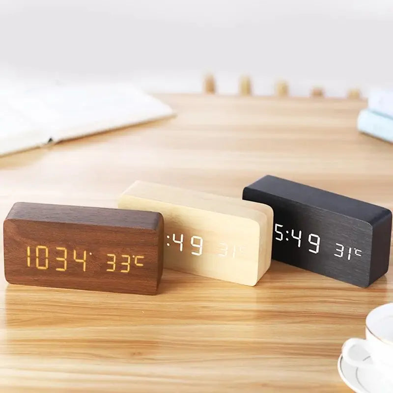 ZenWood™ Digital Clock