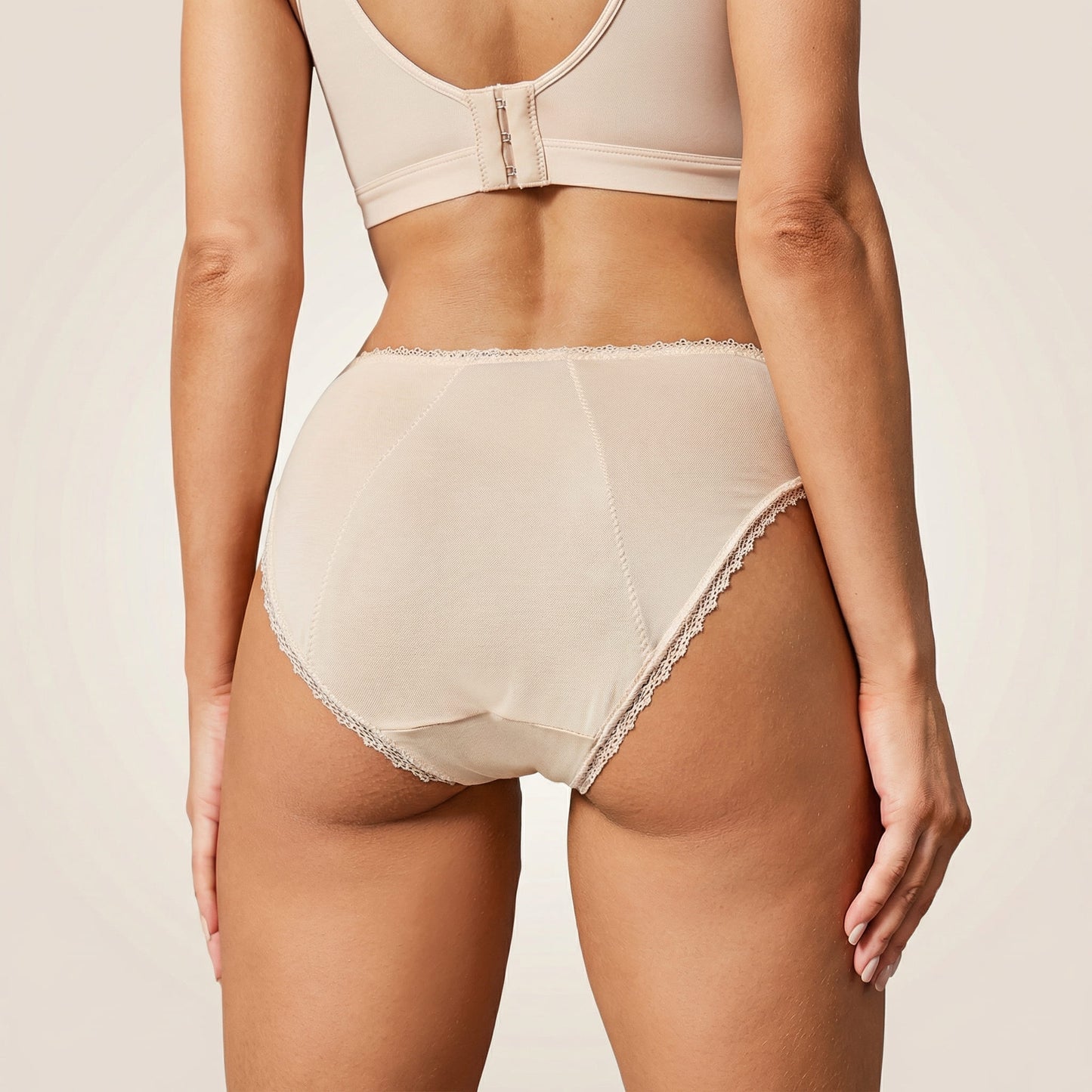 Leakproof Lace Bikini — Heavy Flow